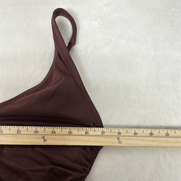 Shade & Shore Women's One Piece - Deep Burgundy - Picture 5 of 8